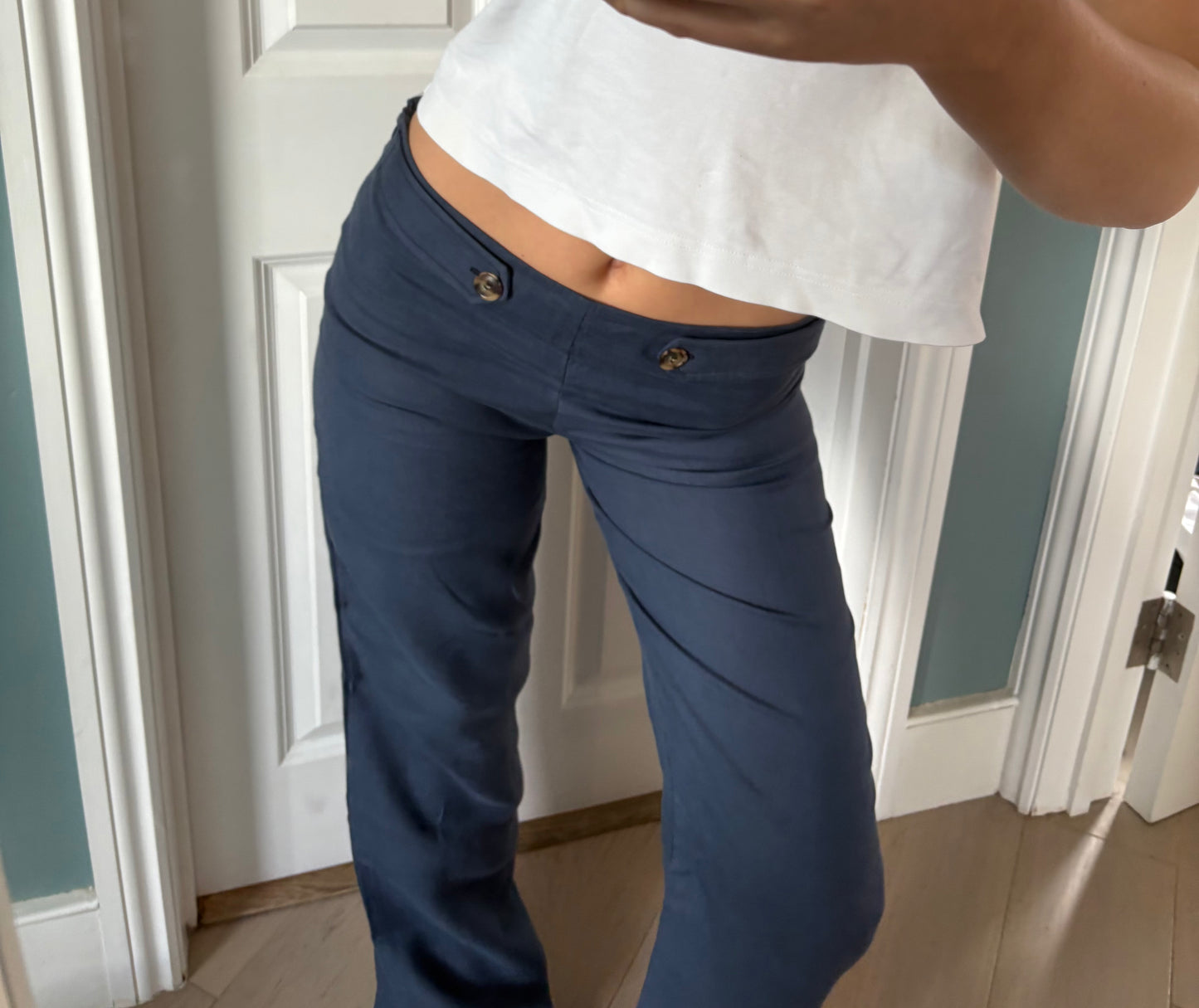 Paloma Trouser - Navy Blue
